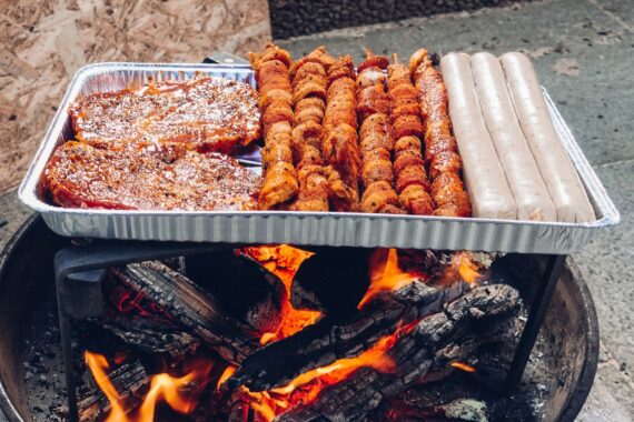 Petromax Pfannenknecht Outdoor Kitchen Unterstützung für Pfannen und Dutch Oven im Lagerfeuer. 08