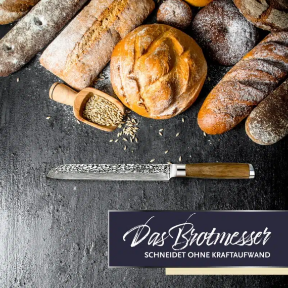 Adelmayer Damast Brotmesser - Image 2