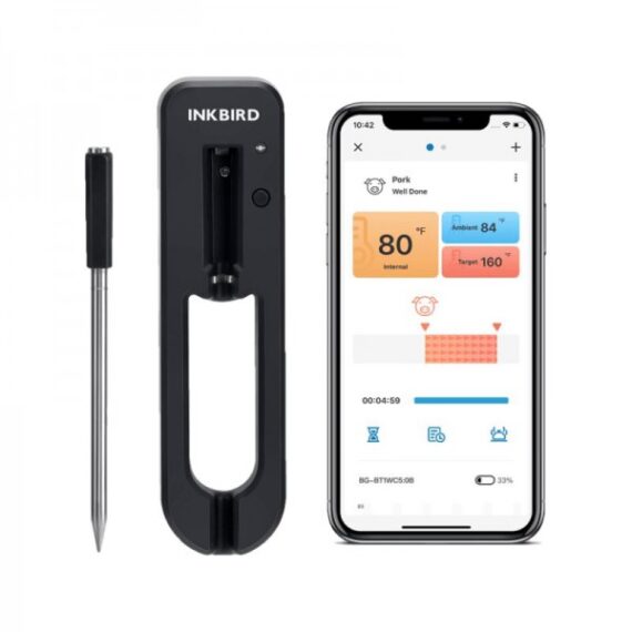 Inkbird Drahtloser Grillthermometer BG-BT1W