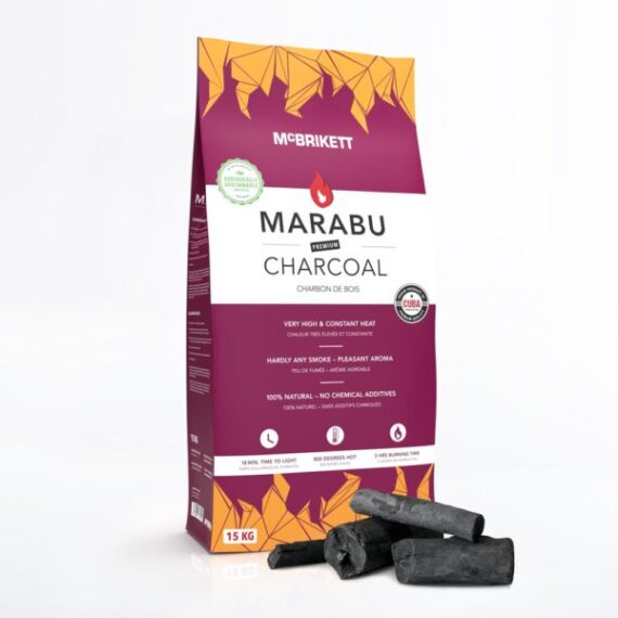 Holzkohle Marabu 15kg