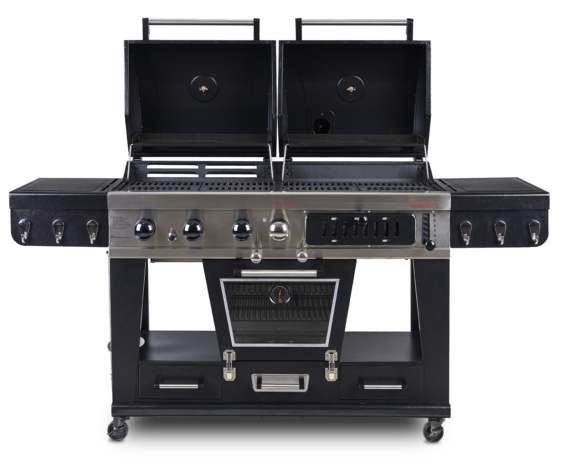 Pit Boss 3-in-1 Memphis Gas / Holzkohle / Smoker - Image 2